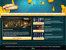 Tablet Screenshot of geldspielautomaten.com